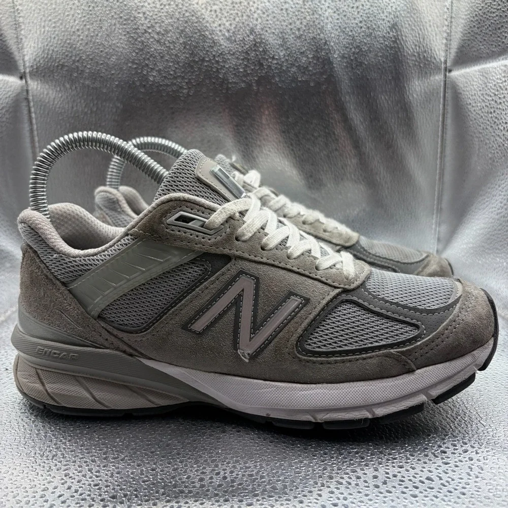 Size 6.5 New Balance 990v5 Castlerock Womens USA Low Top Athletic Shoes W990GL5